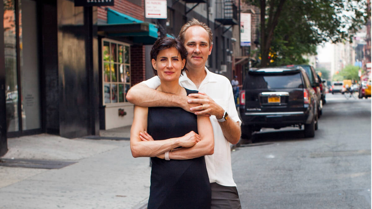 Amale Andraos und Dan Wood, Gründer von WORKac Architects..