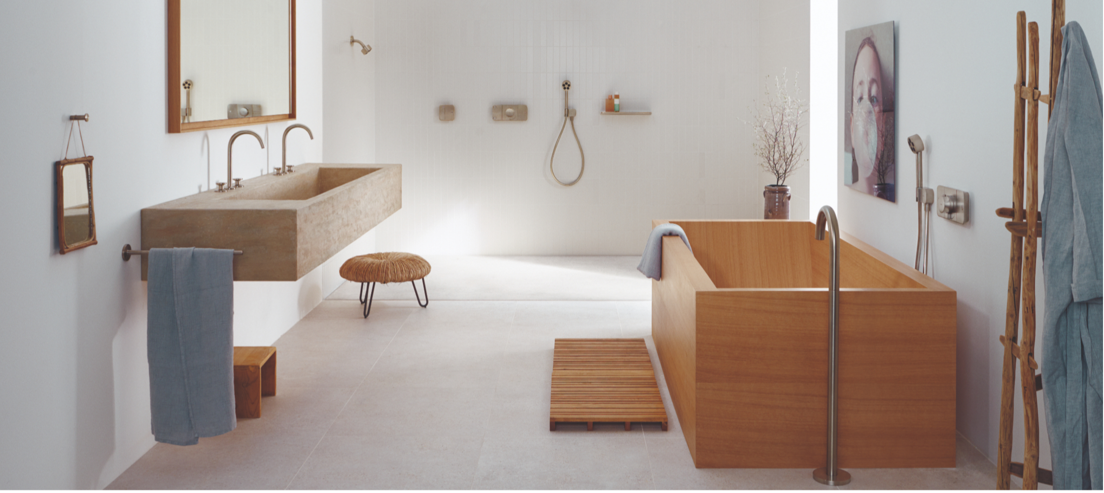 Концепция ванной Modern Simplicity от AXOR.