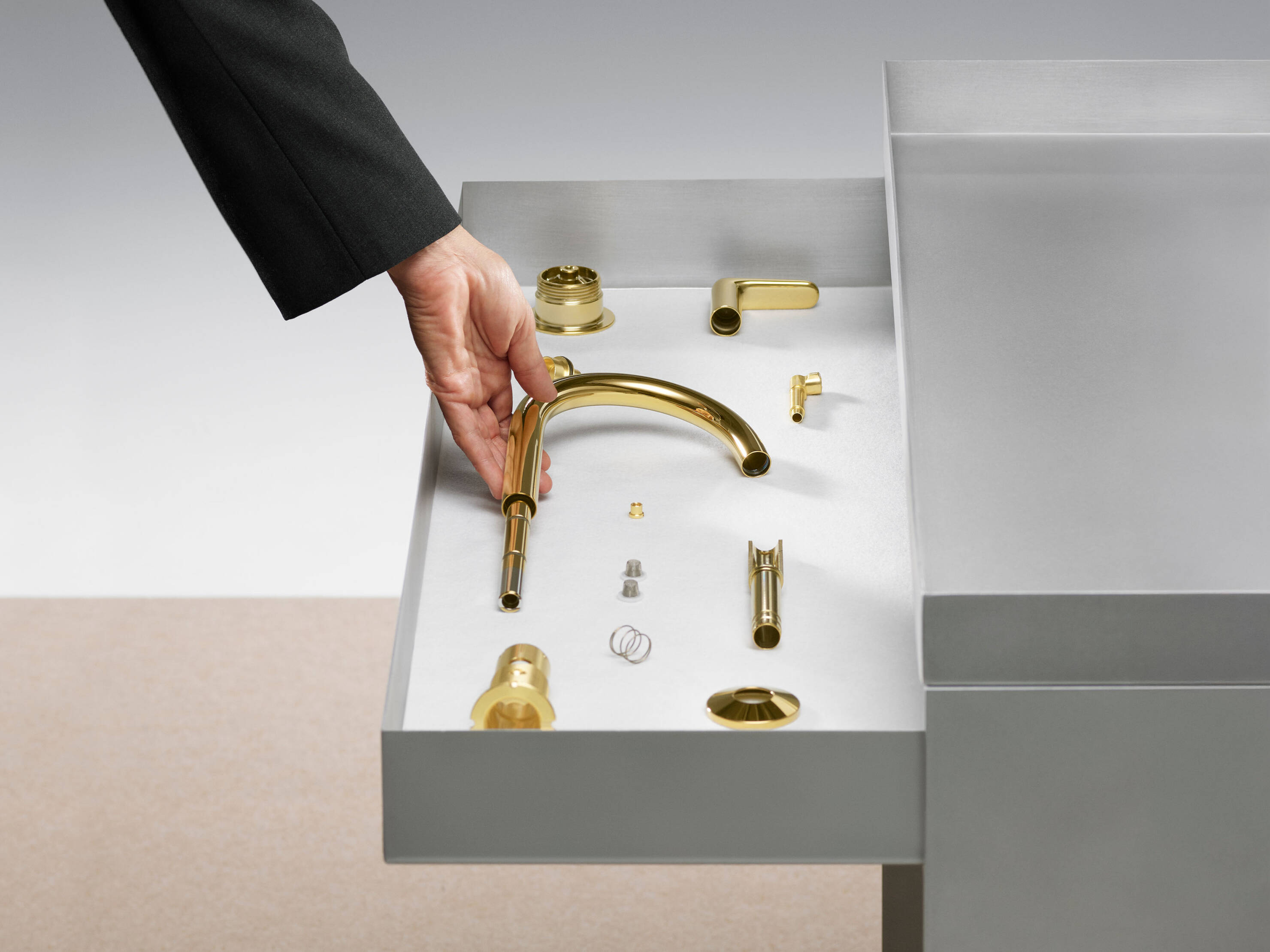 AXOR One armaturets enkelte dele