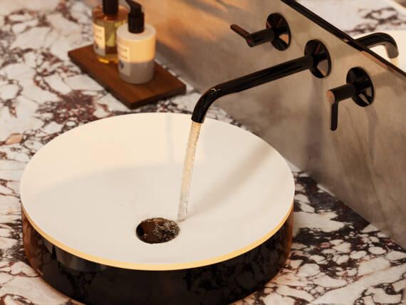 Mitigeur de lavabo AXOR One 3 trous