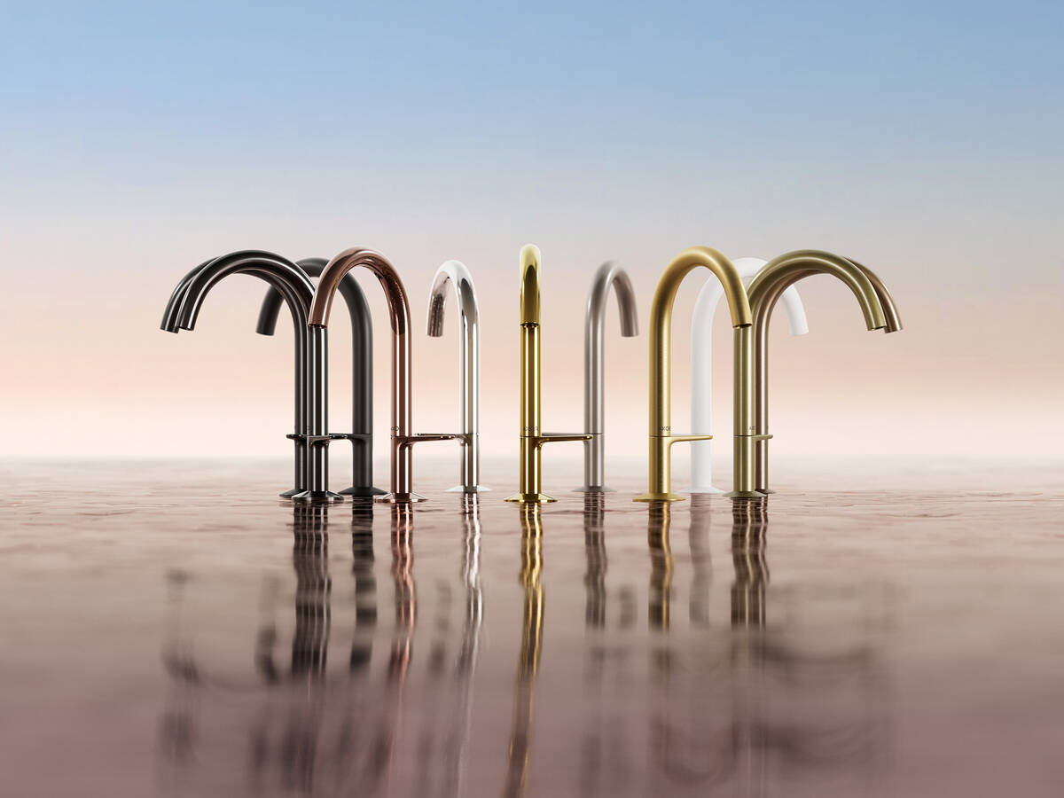 Übersicht der AXOR FinishPlus Oberflächen