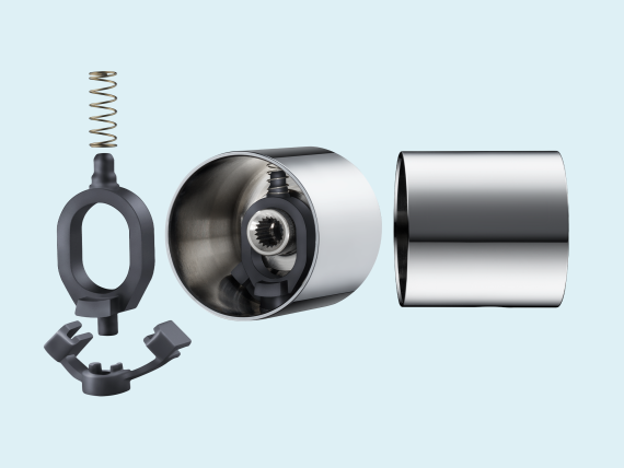 Thermal disinfection component to ensure hygiene and security especially in hotels or hospitals. Thermal disinfection component to ensure hygiene and security especially in hotels or hospitals.