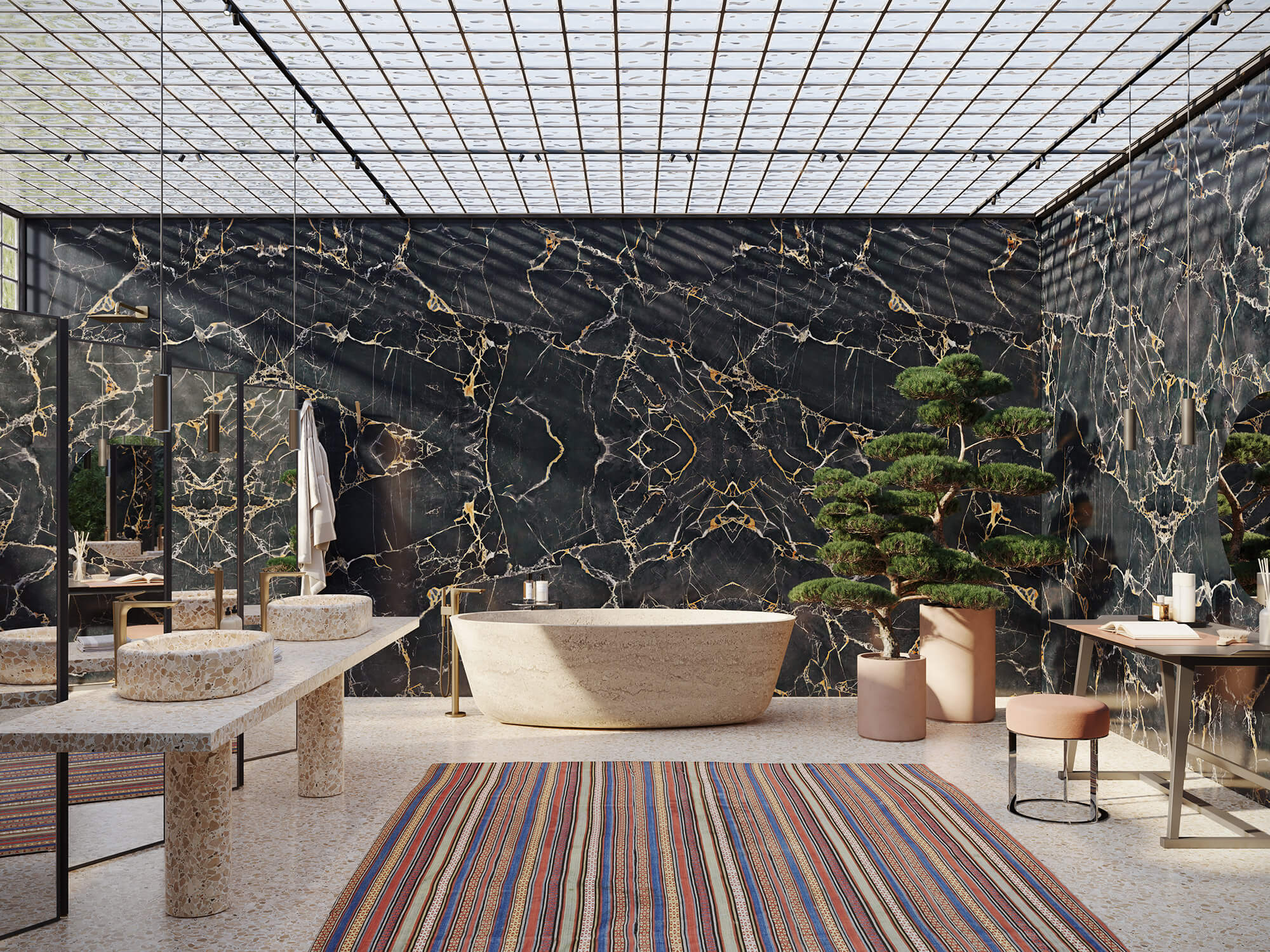 View of 20 Luxurious Penthouse Apartment Aesthetic Ideas