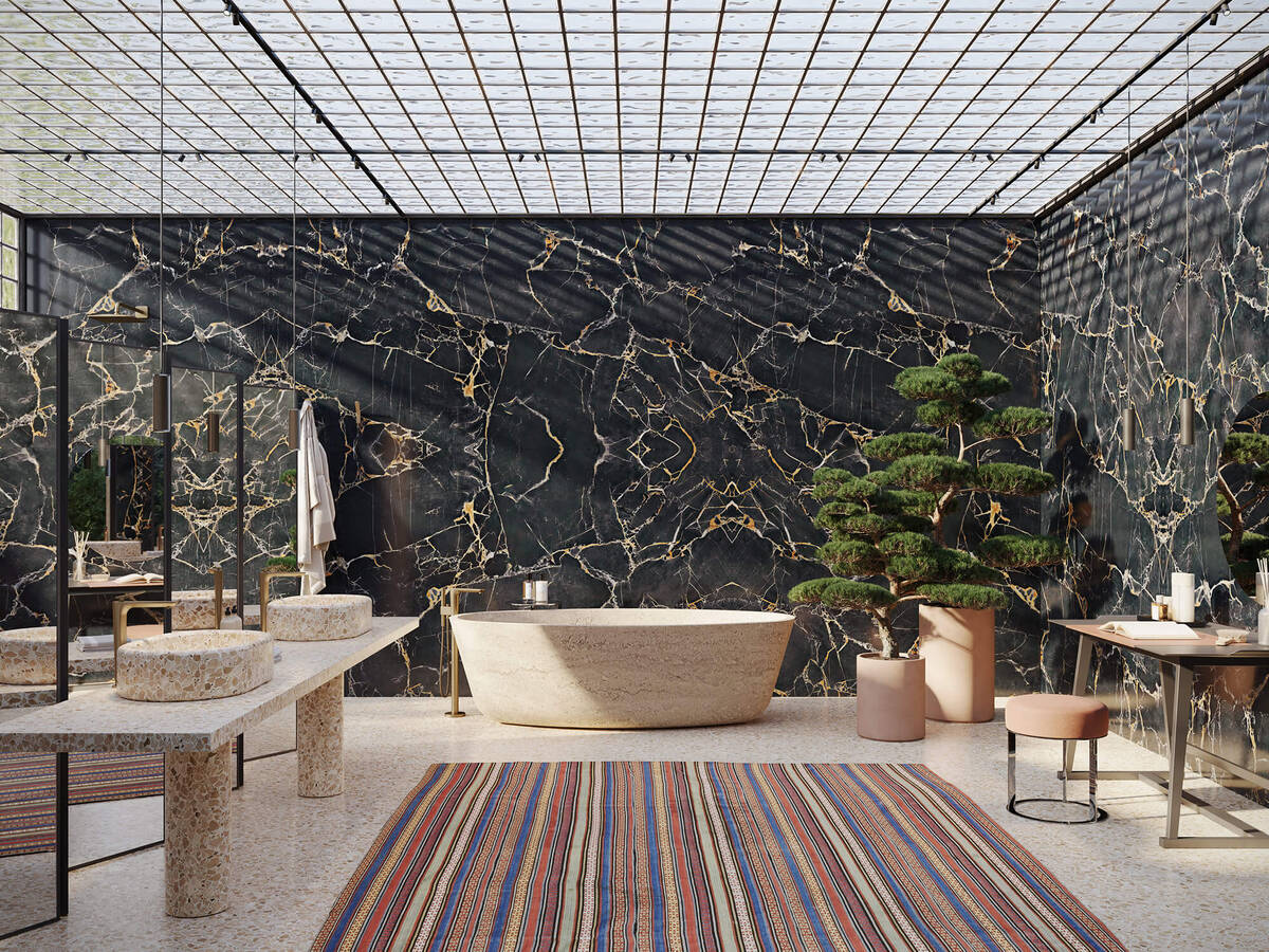 Penthouse d’inspiration culturelle – un concept de salle de bains signé Antonio Citterio