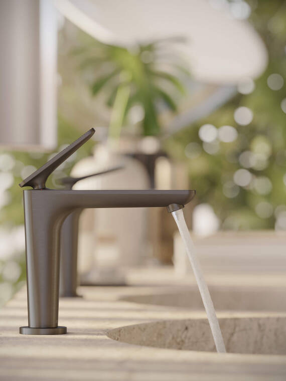 Close-up of the new AXOR Citterio C bathroom collection Close-up of the new AXOR Citterio C bathroom collection