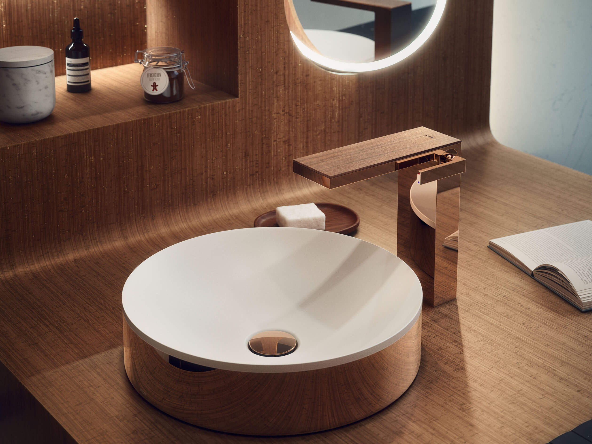 ハンスグローエ クロム アクサー スイートベイジン 洗面ボウル 400/400〔EI〕 ハンスグローエ 42000000クロム アクサー スイートベイジン 洗面