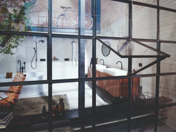 The AXOR One bathroom collection. The AXOR One bathroom collection.