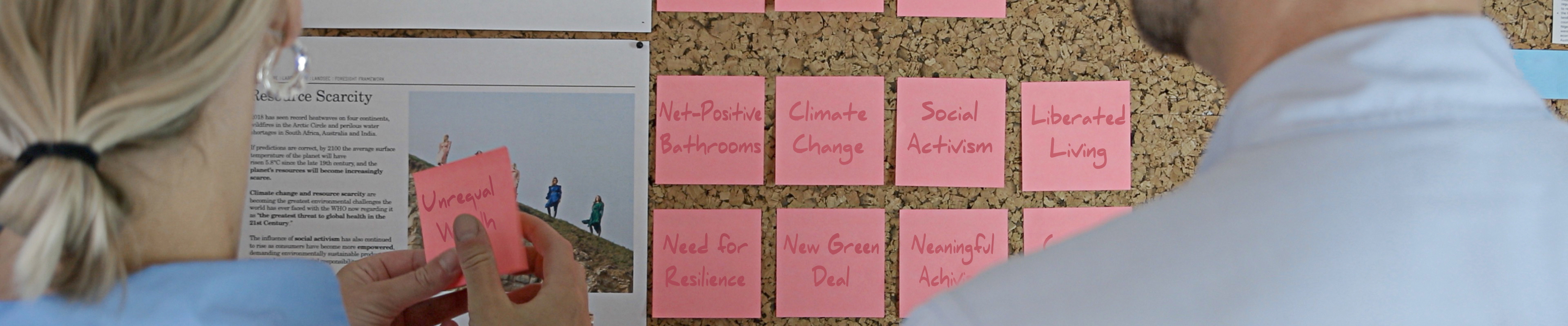 Experts du The Future Laboratory à la recherche de tendances.