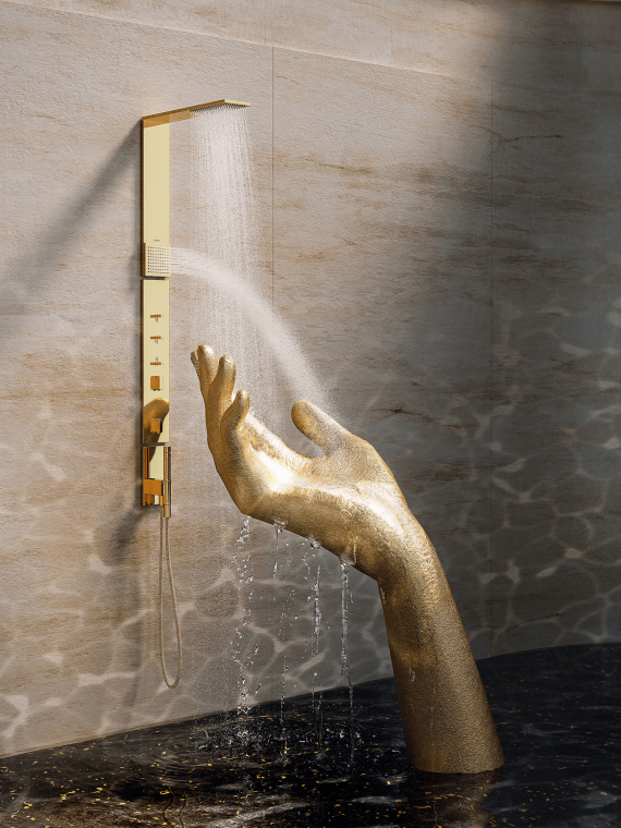 シュルレアリスティックな作品とアクサー シャワースフィア