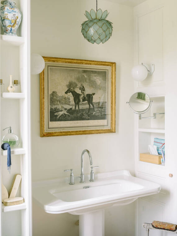 Rubinetteria lavabo a tre fori AXOR Montreux sul lavabo