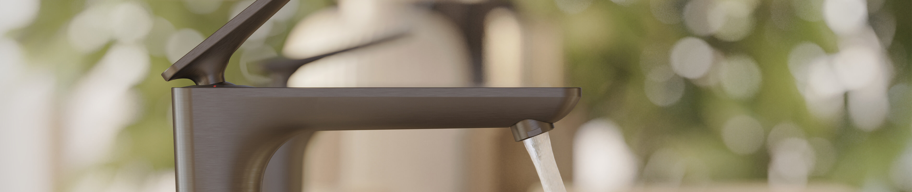 Detailní snímek nové koupelnové kolekce AXOR Citterio C