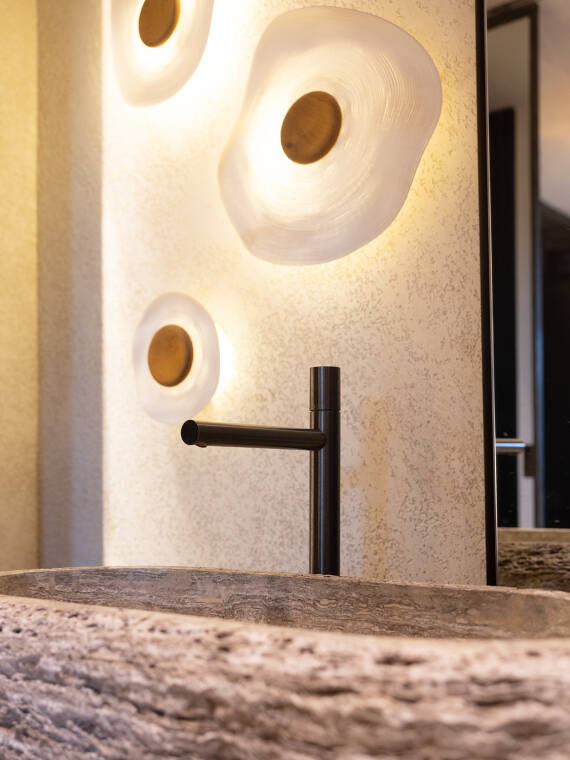 AXOR Uno Einhebel-Waschtischmischer in Brushed Black Chrome