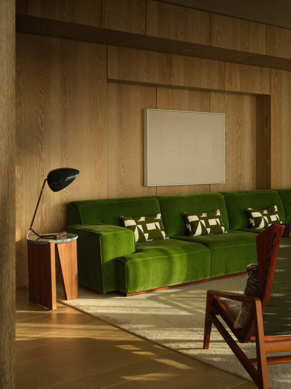 Die Gästezimmer und Suiten im modernen kalifornischen Stil