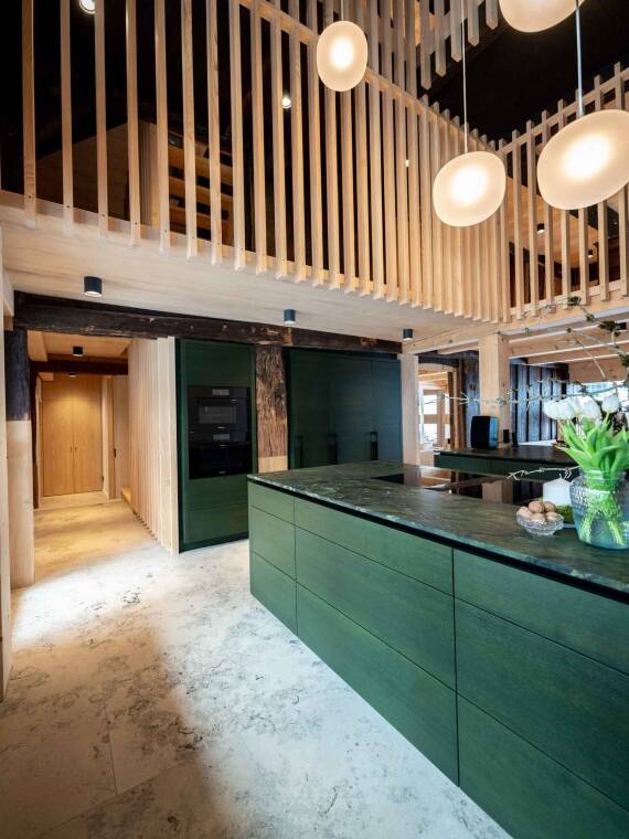 Cocina de Gründlehof, en Hornberg