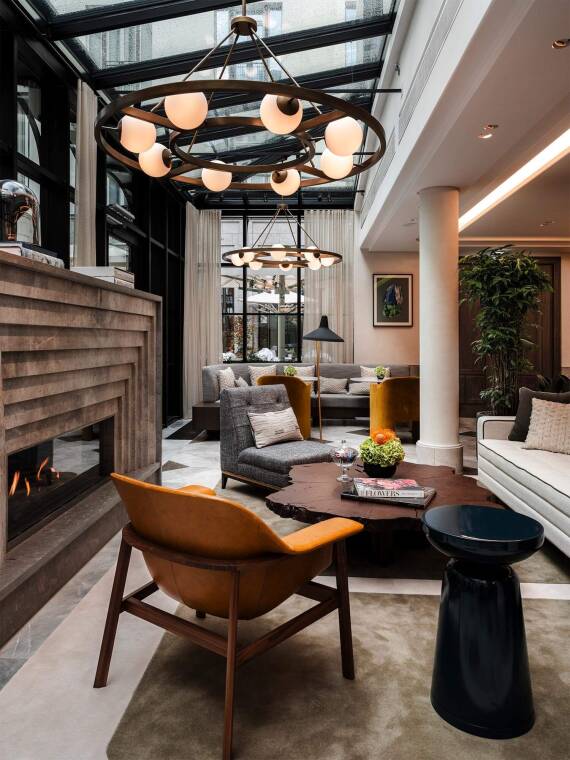Winter garden at Rosewood Munich - historic grandeur meets modern luxury Winter garden at Rosewood Munich - historic grandeur meets modern luxury