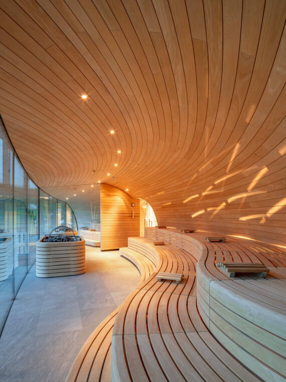Atmosphere Spa Sauna - Iconic harmony down to the smallest detail Atmosphere Spa Sauna - Iconic harmony down to the smallest detail