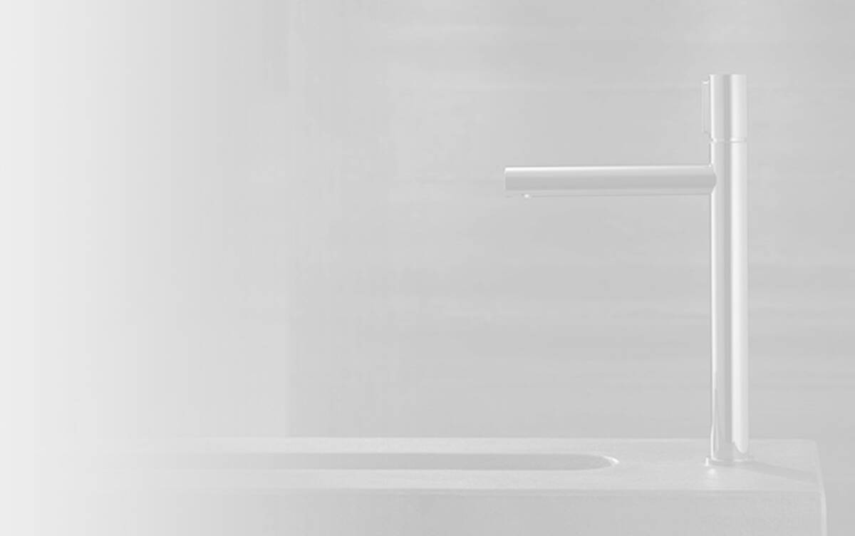 Un mitigeur de lavabo AXOR Uno.