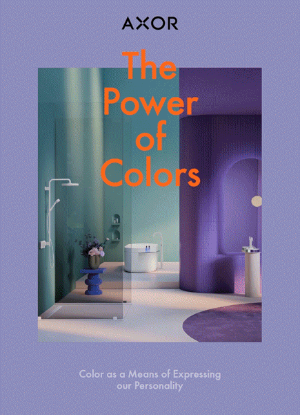 Voorproefje van enkele pagina’s van de nieuwe AXOR whitepaper: de kracht van kleur