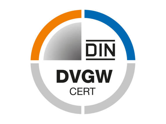 Značka DVGW pro hansgrohe. Značka DVGW pro hansgrohe.