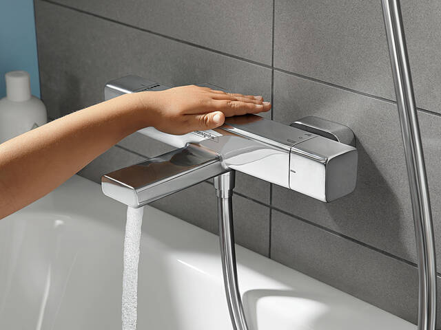 Lover og forskrifter Ups Falde tilbage Properly selecting thermostats for shower and bath tub | hansgrohe USA