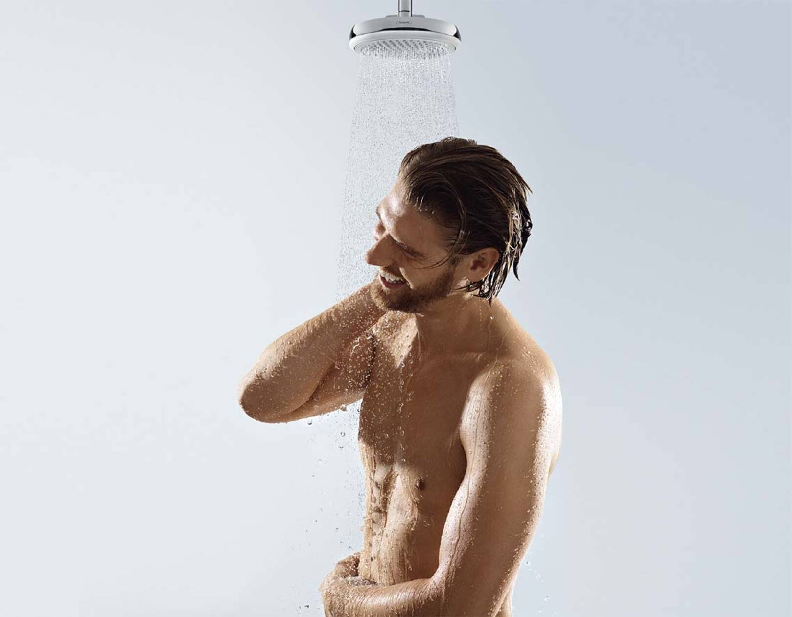 douchende man ecosmart douche