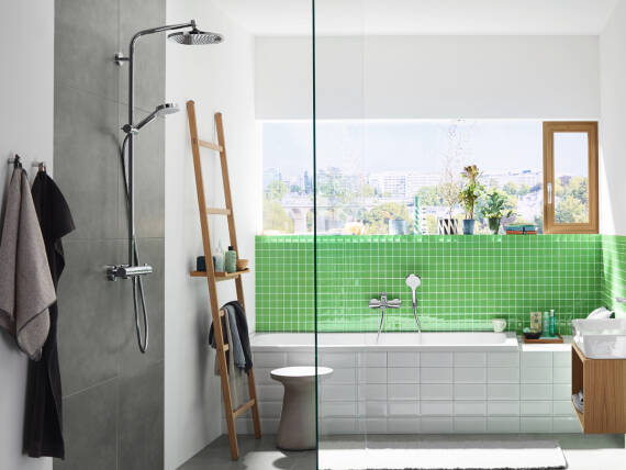 hansgrohe Shower pipes: Crometta S, 1 spray mode, Item No. 27268000