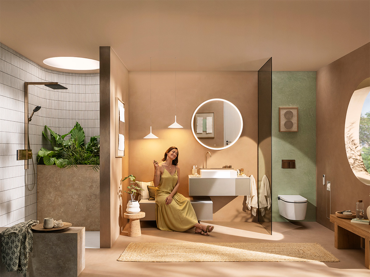 Bad-Trends 2026: Natürliche Materialien, Farben und Wohnlichkeit im Badezimmer