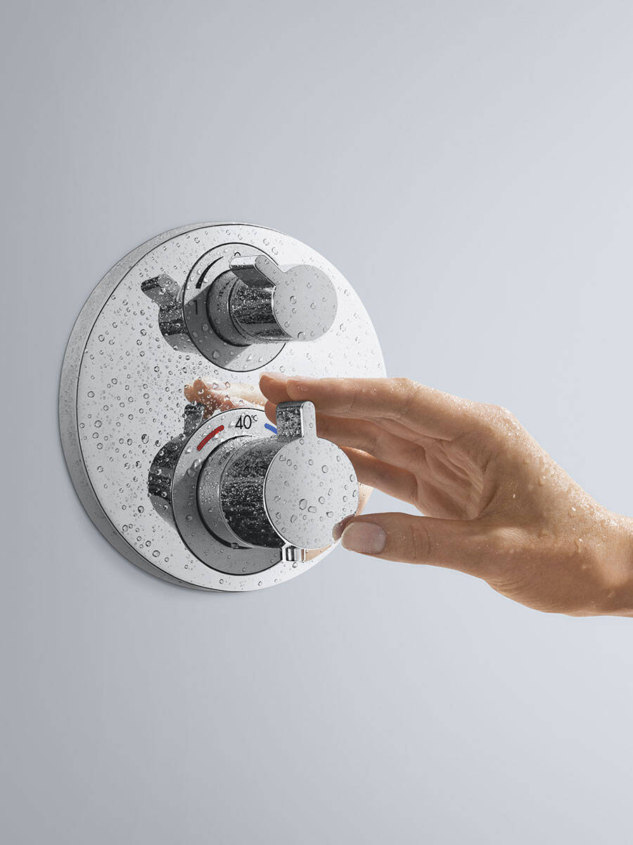 Termostato de ducha empotrado ShowerSelect S - hansgrohe