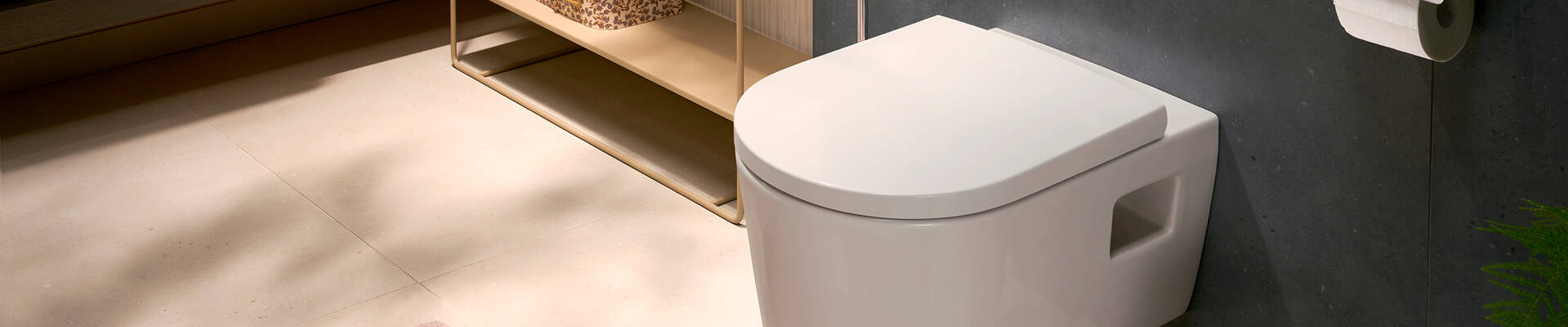 EluPura Original toilet in rond design.