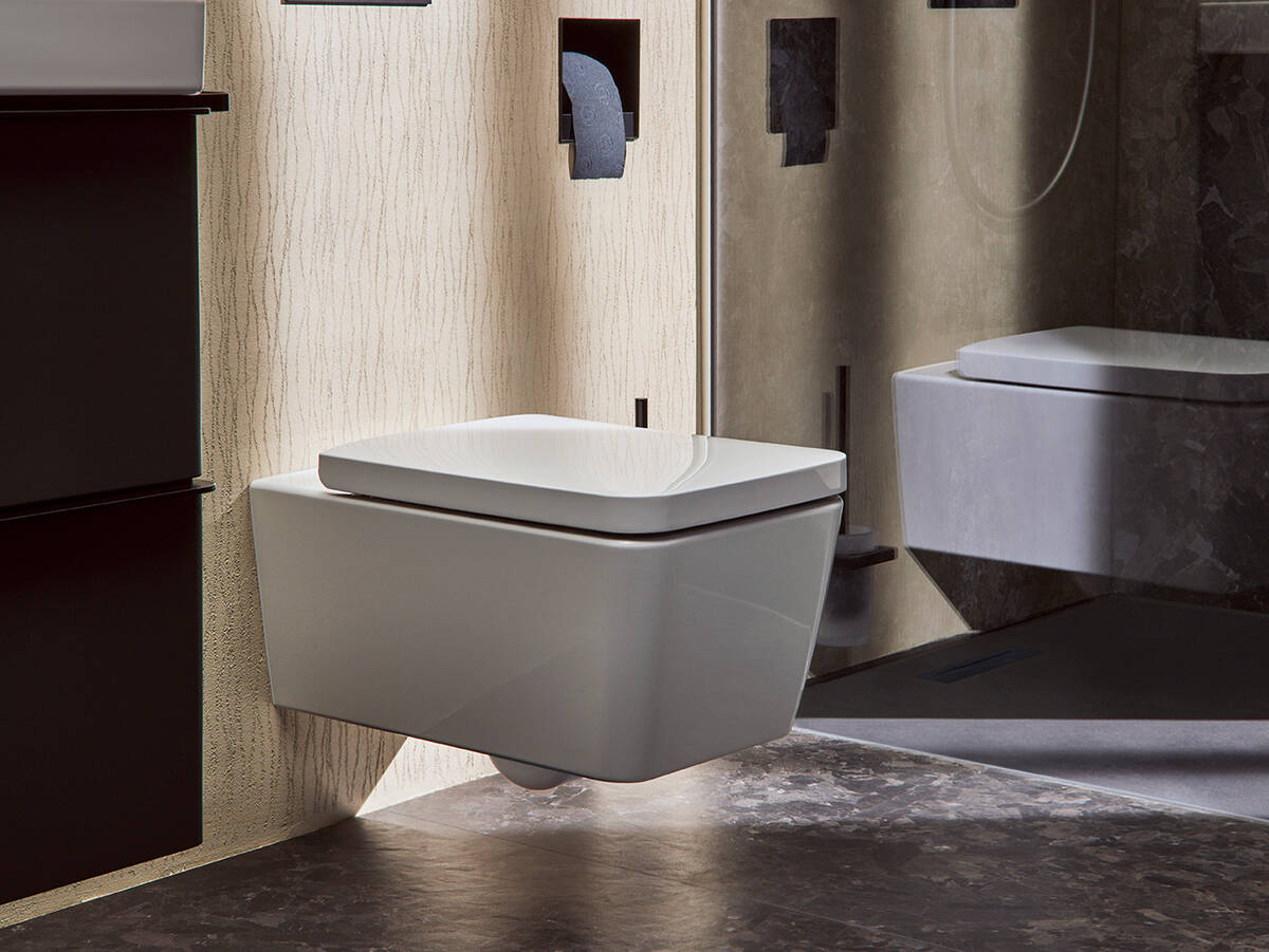 EluPura WC in the Softsquare design.