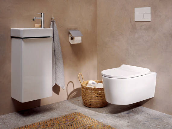 hansgrohe Toilet combinations: EluPura S, Wall hung WC Set 540 AquaFall ...