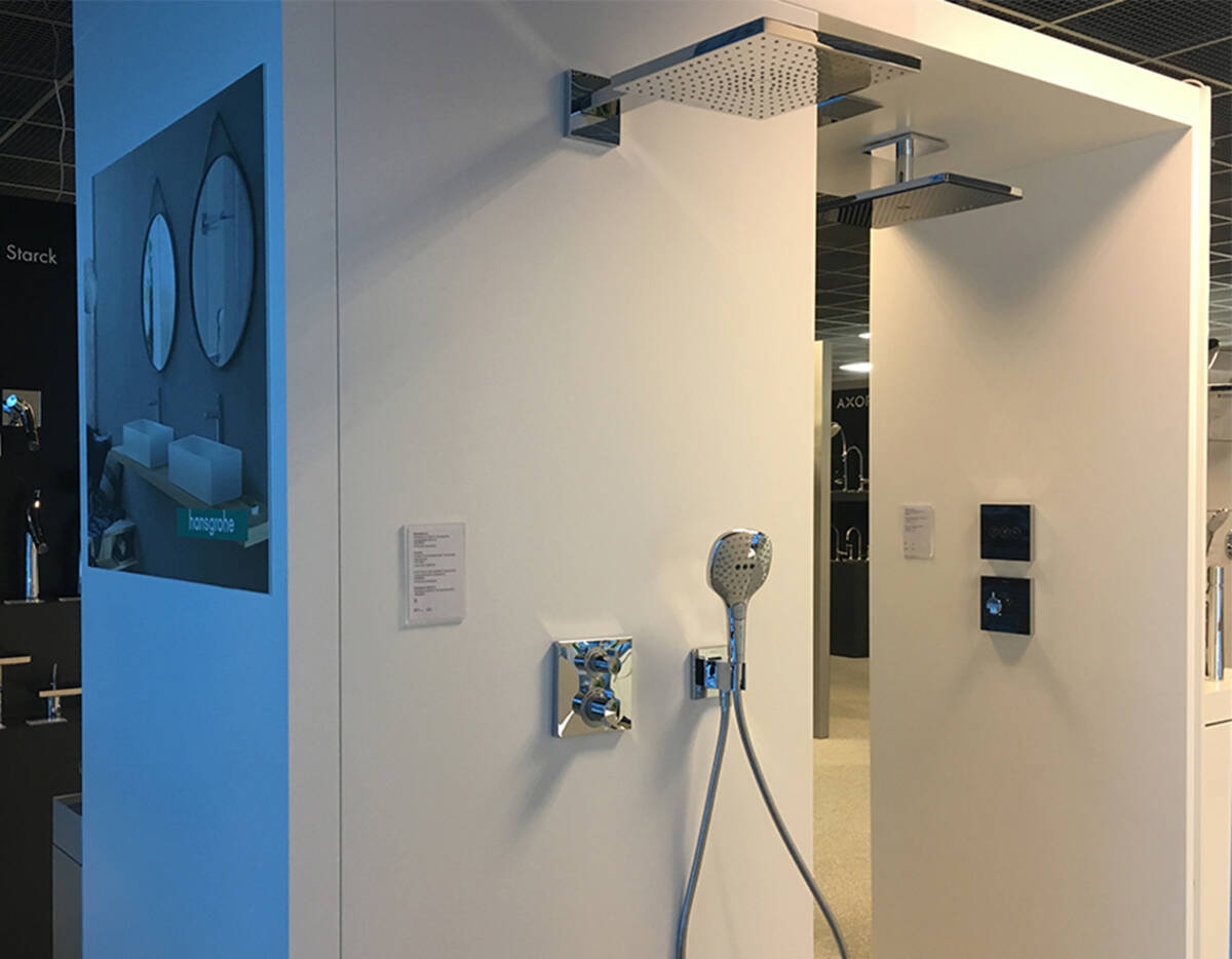 hansgrohe AXOR palveleva Showroom Helsingissä hansgrohe FI