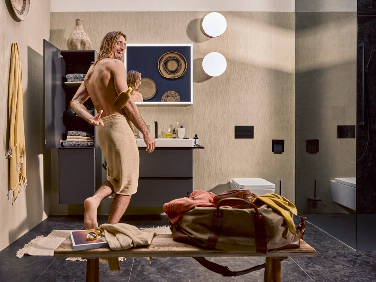 Solution de salle de bains entièrement équipée de nouveautés hansgrohe