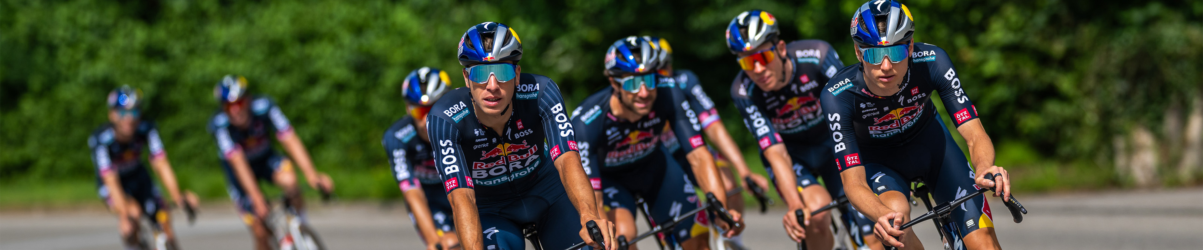 Sportovní sponzoring značky hansgrohe.