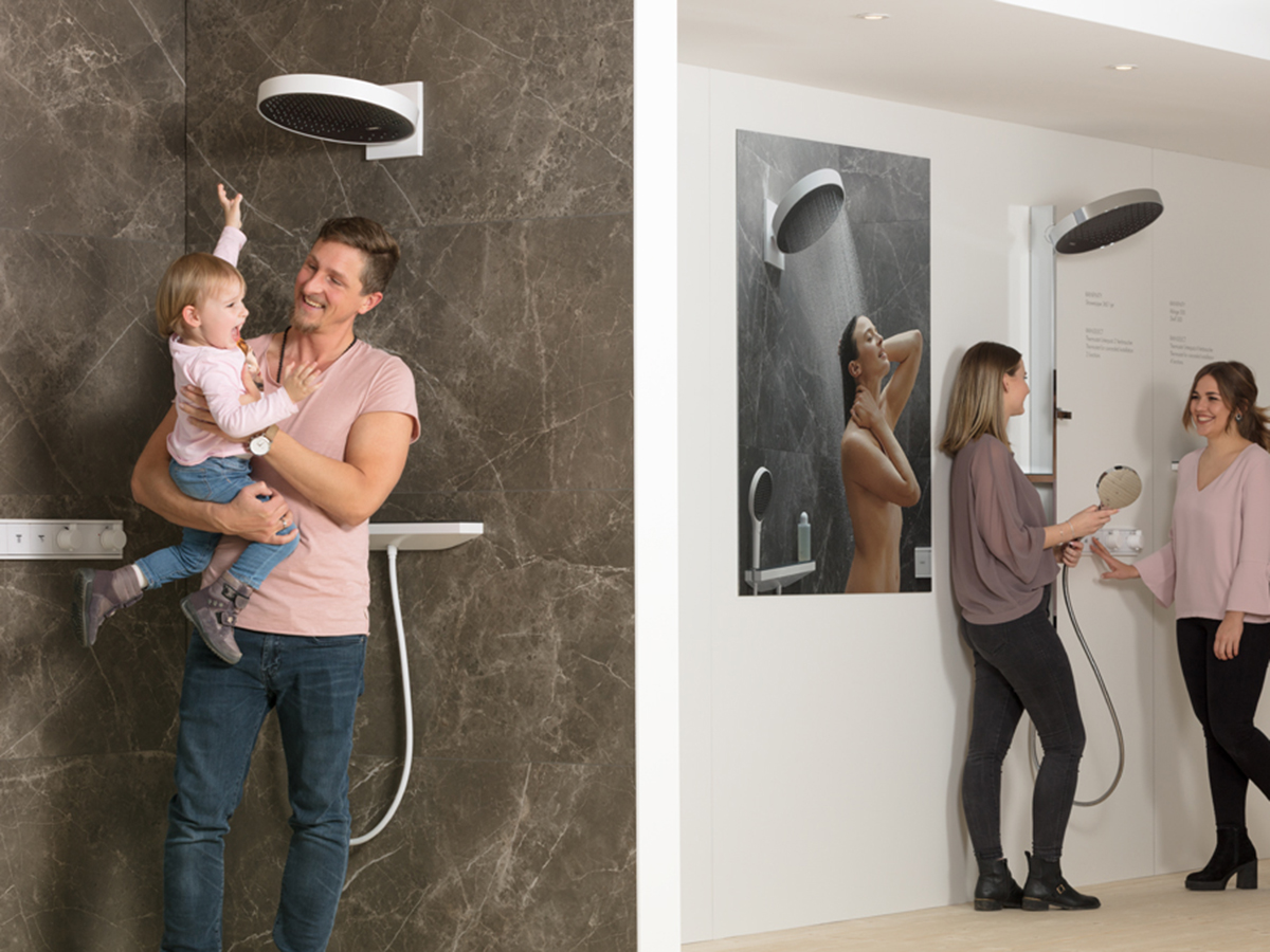 hansgrohe Bathroom Exhibition, Test Kitchen Faucets hansgrohe INT