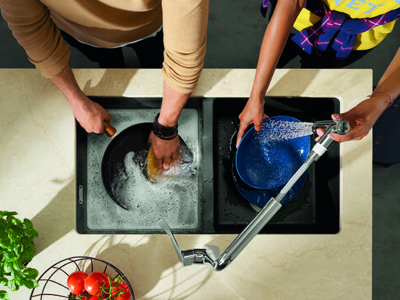 Mehr Ergonomie bei der Küchenarbeit | hansgrohe DE