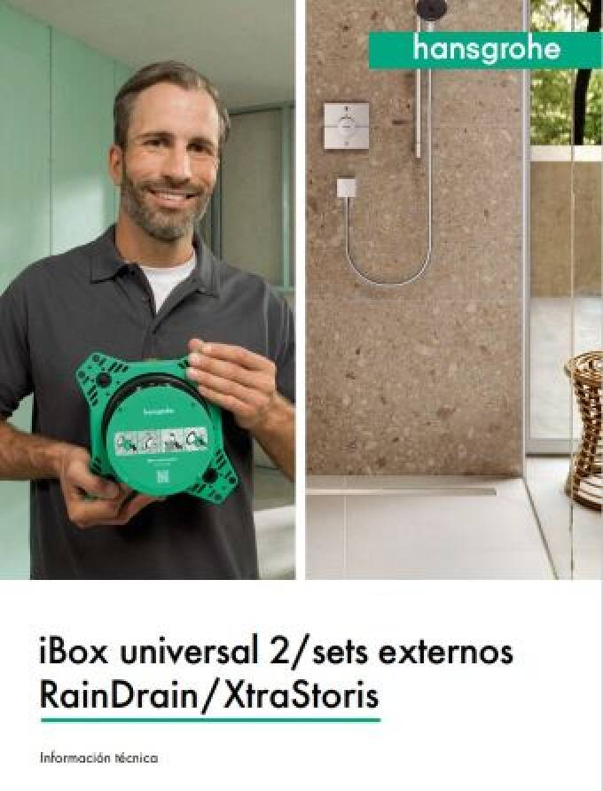 iBox universal 2 / sets externos RainDrain y XtraStoris