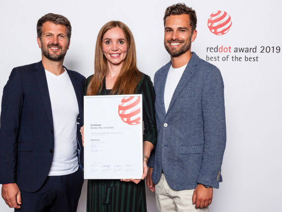 reddot award 2019 für hansgrohe. reddot award 2019 für hansgrohe.