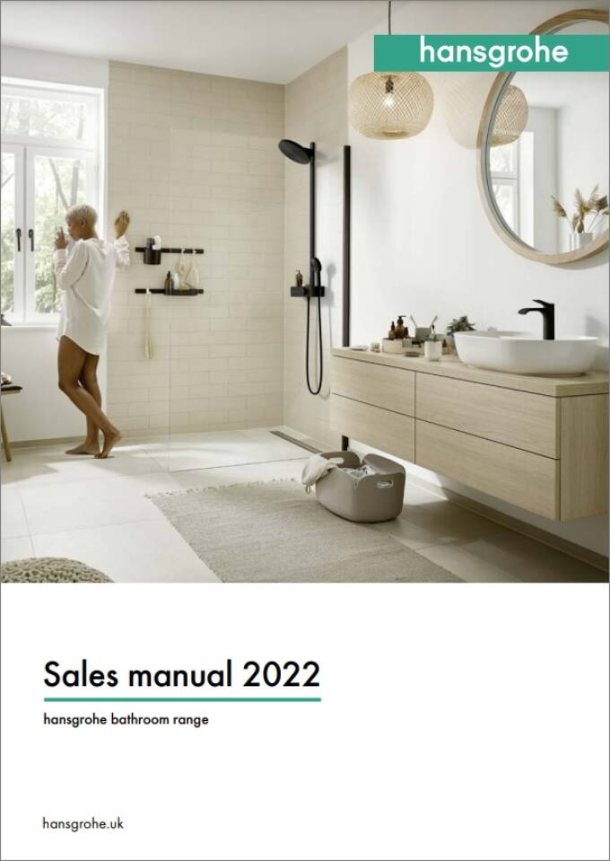 Download the hansgrohe bathroom sales manual.