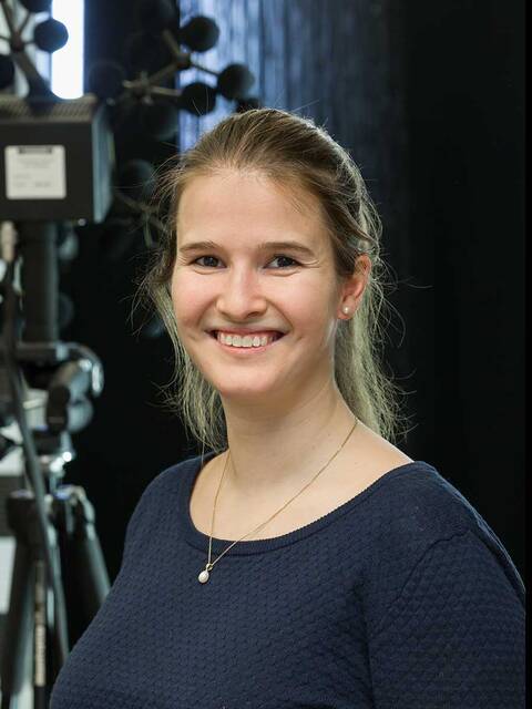 Hansgrohe acoustics expert Melanie Chaloupka.