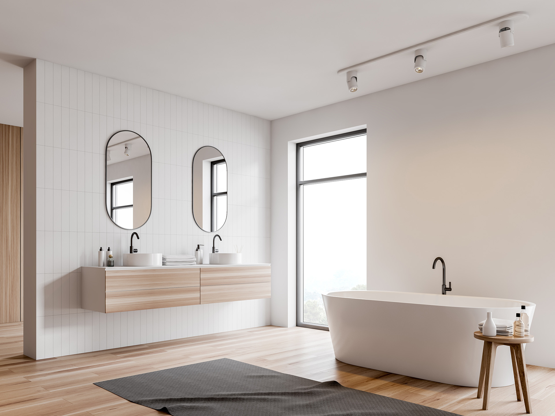 Double wash basins for your bathroom