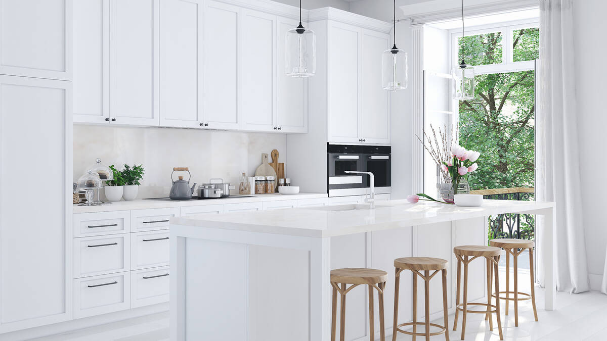 La cuisine blanche : moderne, lumineuse et dans tous les styles