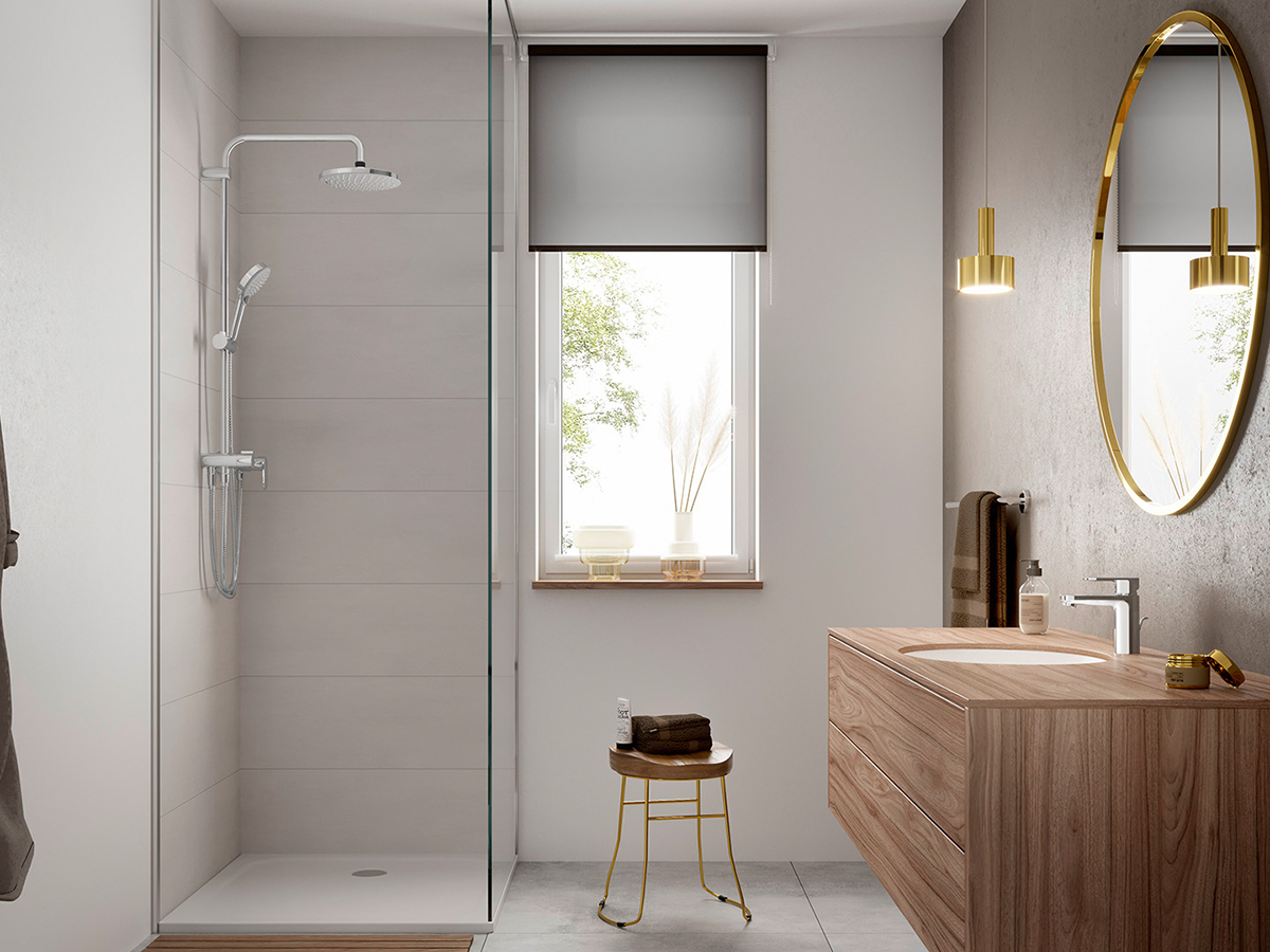 Raumteiler im Badezimmer: Hygiene und Wellness clever trennen