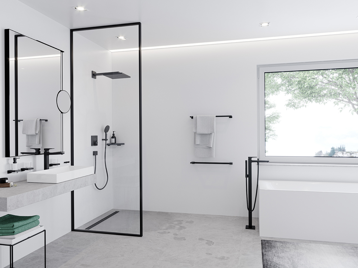 Concevoir une salle de bains sans barrière de façon esthétique