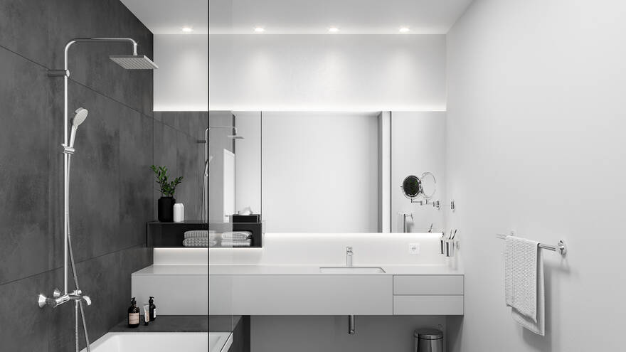 Ideas for bathroom lighting