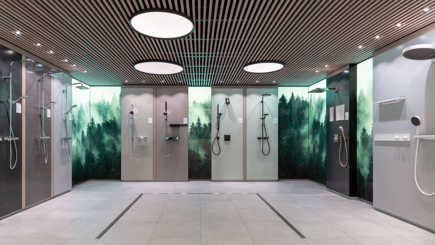 Dusche testen und vergleichen in der Showerworld.