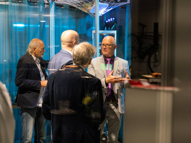 Andreas Fath spoke at the Hansgrohe Water Symposium.