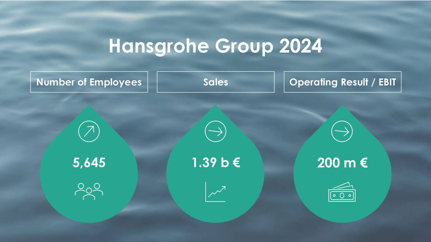 The 2024 financial year of the Hansgrohe Group.
