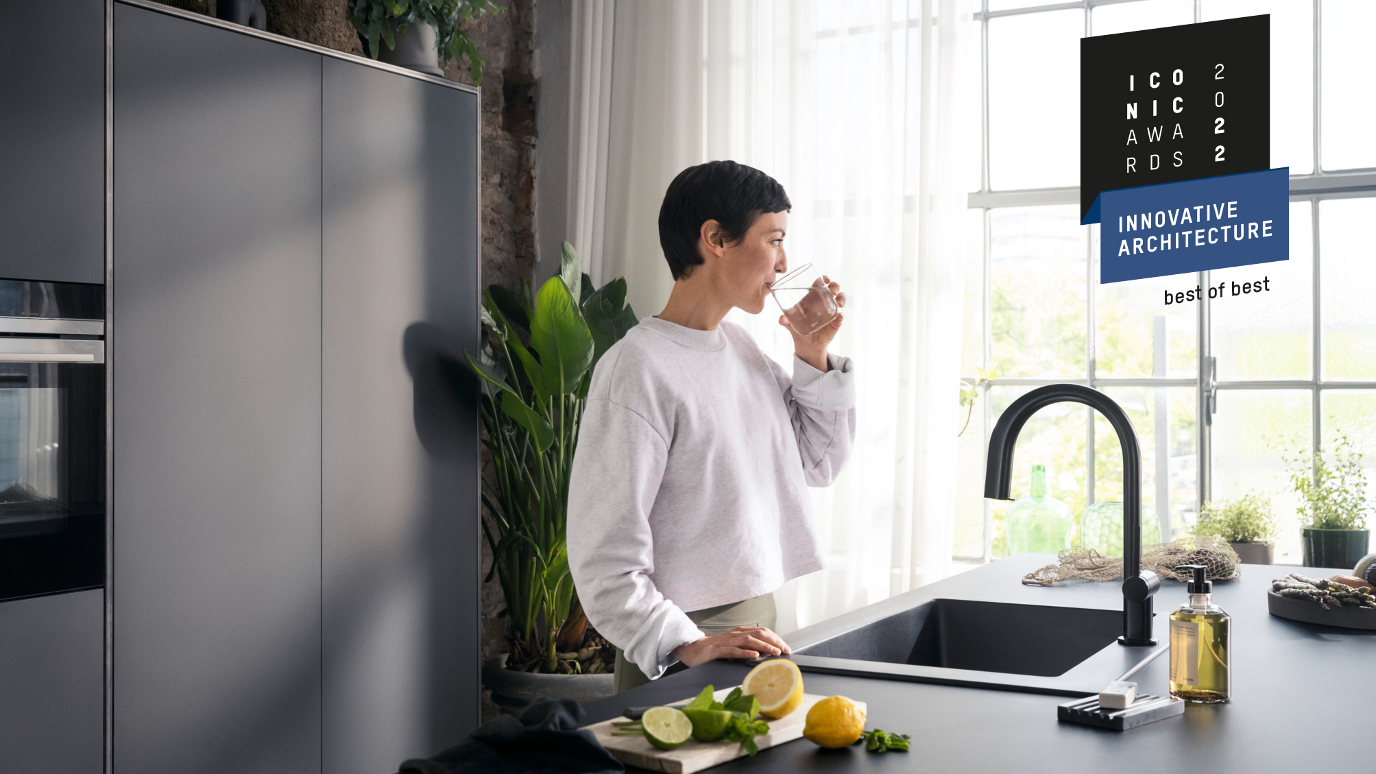 Highest Honor for the Kitchen Novelty hansgrohe Aqittura M91