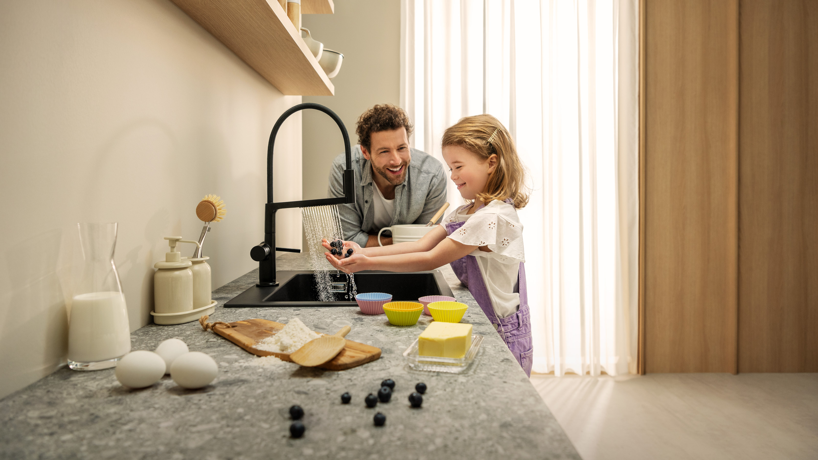 A Design Highlight for Optimized Kitchen Routines | Hansgrohe Group